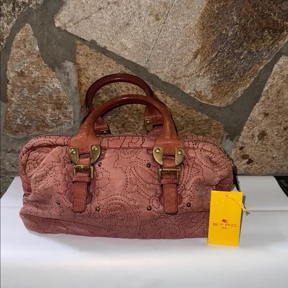 ETRO super soft Handbag satchel bag - Picture 3 of 13